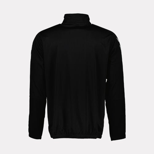 Black Half Zip Junior Back