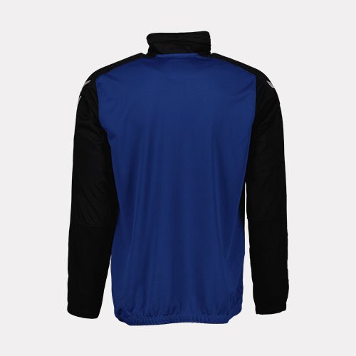 Blue Black Half Zip Junior Back